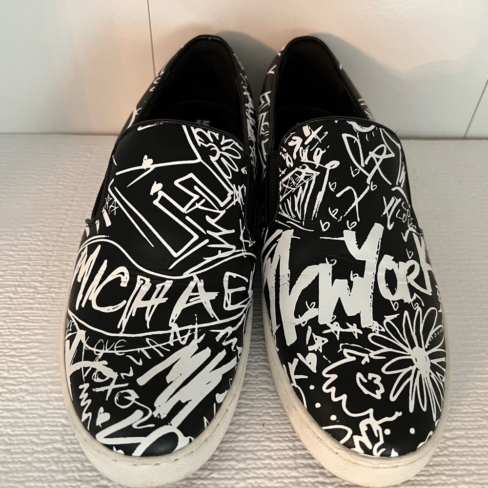 michael kors graffiti shoes